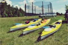 Spływ kajakowy + trampolina