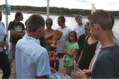 Zakończenie sezonu nawigacyjnego 2016. Rozdanie nagród dla zwycięzców zawodów na canoe