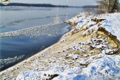 Plaża Romantyczna zimą 2014r