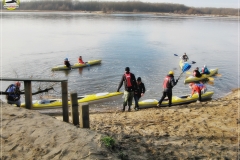 Plaża Romantyczna - start do Trzech Króli z naKajak.com 2018