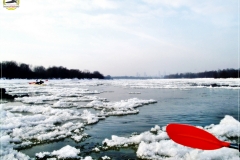 Wisła zimą
